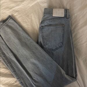 Denim Forum Sky Blue High-Rise Jeans